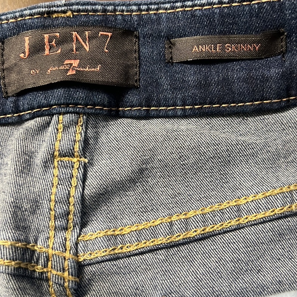 JEN7 by 7 for All Mankind Ankle Skinny Jeans - Picture 6 of 10